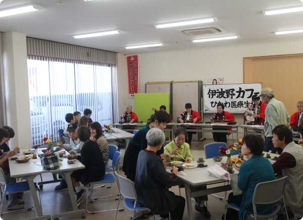 カフェの様子