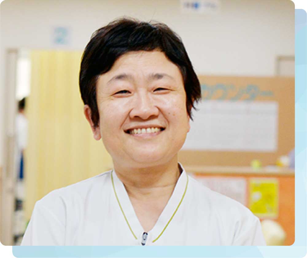 斐川生協病院 看護部長 三代由美子